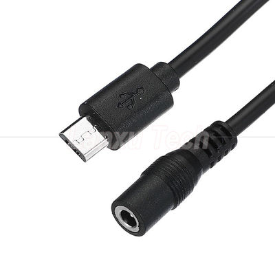 comprar Micro USB Homem para DC 3.5x1.35mm Jack Fêmea Cabo de Extensão de Potência para Ventiladores Lâmpadas LED online manufacture