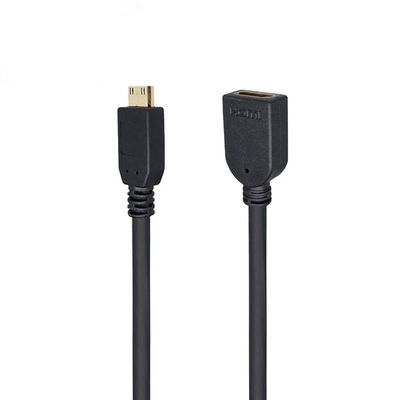 comprar Mini HD-MI Homem para HD-MI Convertidor Feminino Cabo de Extensão Impermeável Para Automóveis Caminhões Barcos Computadores de Motocicletas online manufacture