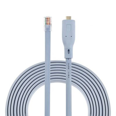 comprar Plug and Play 6FT USB Tipo C para RJ45 Serial Adapter Console Cable para Cisco Router Switch online manufacture