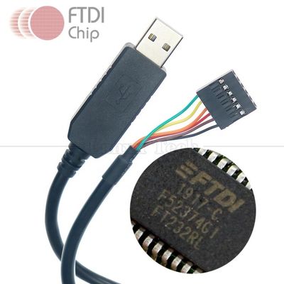 comprar FTDI Chip FT232 USB para TTL 3.3V 5V Uart RTS CTS TXD RXD cabo de conversão serial para Arduino Raspberry Pi online manufacture