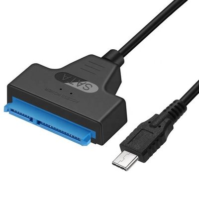 comprar Alta Velocidade 5Gbps SDD HDD Hard Drive 2,5 polegadas USB Tipo C 3.1 para Sata Adaptador Cable online manufacture