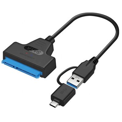 comprar Alta Velocidade 5Gbps 2,5 polegadas SSD HDD Hard Disk Tipo C USB 3.0 Sata Adaptador Cable online manufacture