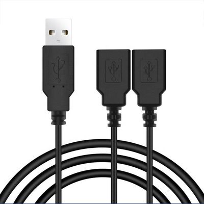 comprar Custom OEM 2m 1 Homem para 2 Mulheres Y USB Splitter Cable para carregamento online manufacture