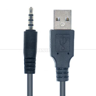 comprar Carregamento de alta qualidade 1M 2M TRRS 4 polos USB para 3.5mm Jack Cable para fones de ouvido de alto-falante online manufacture