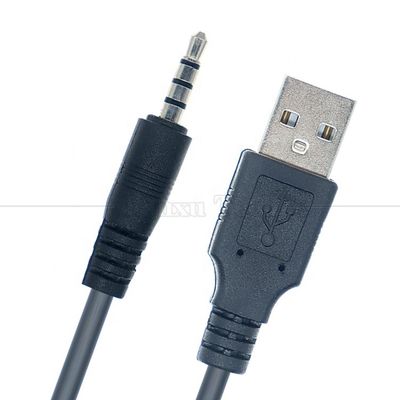 comprar 1M USB A macho a 4 polos 3.5mm áudio DC Jack cabo de carregador para alto-falante de carro online manufacture