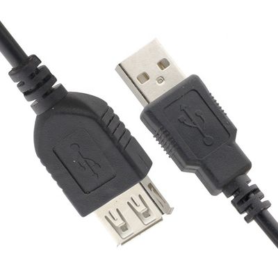 comprar 1m 2m 3m 5m Homem para Mulher USB 2.0 Tipo A cabo de carregador de dados de extensão online manufacture