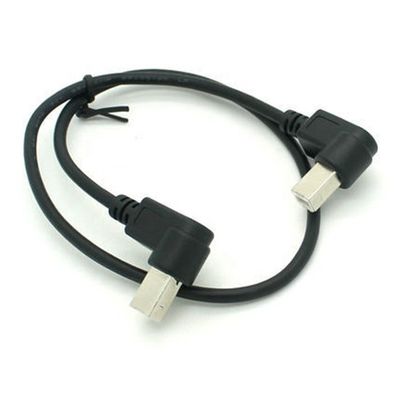comprar Personalização 90 graus ângulo direito macho para macho USB B cabo online manufacture