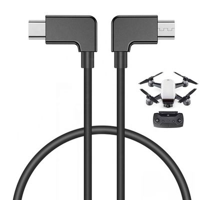 comprar 90 graus de ângulo Micro B para tipo C cabo USB para UAV online manufacture