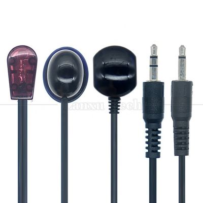 3.5mm Jack Audio Jack Infravermelho Receptor IR Emittor Transmitter Repeater Extender Cable para Cabos de Cable DVR TV STB