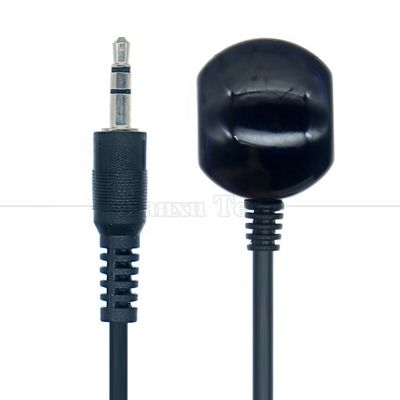 Custom 2.5mm 3.5mm Audio Jack IR Remote Mi Infrared Emitter Blaster Receiver Extender Cable para STB TV Box