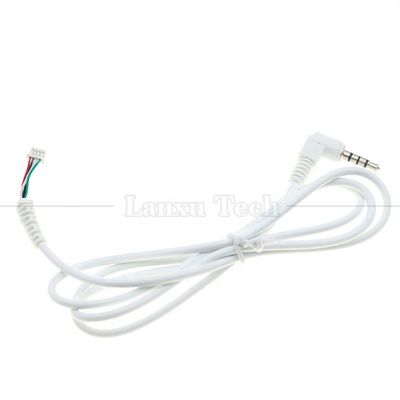 Ángulo de 90 graus personalizado 3.5mm Jack de áudio TRRS para cabo JST MX XH PH SH ZH