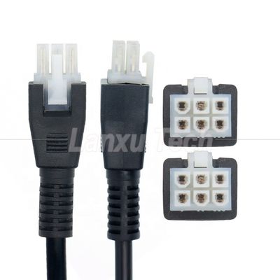 Overmolded Homem para Homem 6 Pin 2451350620 Molex Mini-Fit 4.2mm Pitch Connector Assembly Cable