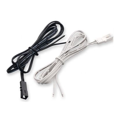 2 pin Dupont TJC8 Conector masculino Female Terminal de fio de cabo para LED Strip Cabinet