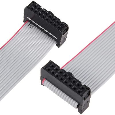 10PIN 20PIN 40IN Fêmea para Fêmea Socket 2.54mm Flat IDC Cable Ribbon