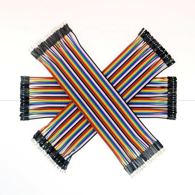 10cm 20cm 30cm Fêmea para Fêmea Homem para Homem 40 Pin Dupont Connector Painel GPIO Jumper Wires para Arduino Raspberry Pi