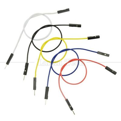 Homem para Homem Mulher para Mulher 2.54mm 1 Pin Dupont Conector Sem Soldadura Painel Jumper fio para Arduino