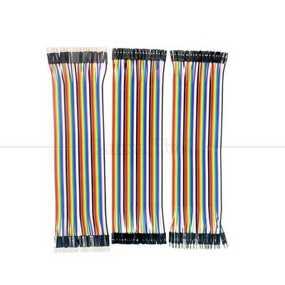 40 PIN Conector Dupont de macho a fêmea Painel Jumper Wire GPIO Cable para Arduino