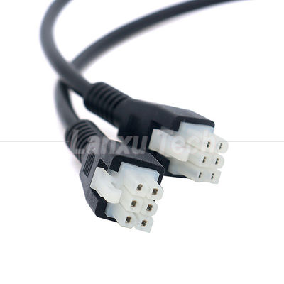 Personalização Overmolded Homem para Homem Feminino 6 Pin 2451350620 Molex Mini-Fit 4.2mm Pitch Connector Assembly Cable