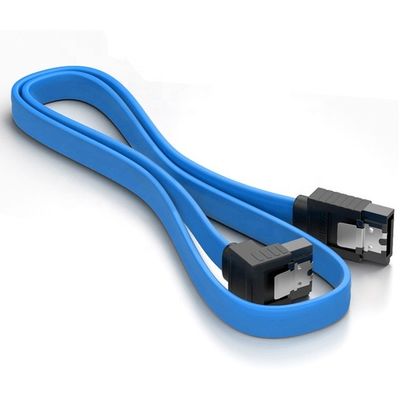 Alta velocidade 6Gbps 90 graus ângulo direito Sata conector cabo para disco rígido
