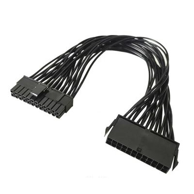 Cable de extensão de alimentação ATX de 24 pines para placa-mãe de computador