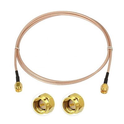 RG316 SMA RF coaxial para SMA Conector Assembly Antenna Extender Jumper Extension Cable para Wifi FPV TV