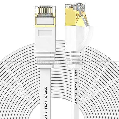 1m 5m 10m UTP FTP Shield Cat5 Cat5e Cat6 Ca6a Cat7 RJ45 Flat Ethernet Patch Network Lan Cable para Router