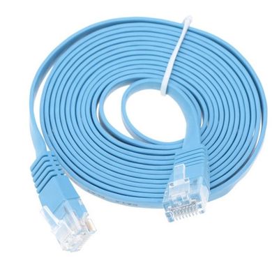 UTP STP Industrial Cat5 Cat5e Cat6 Cat7 Cat8 Flat RJ45 Patch Cord Rede Lan Cabo de extensão Ethernet