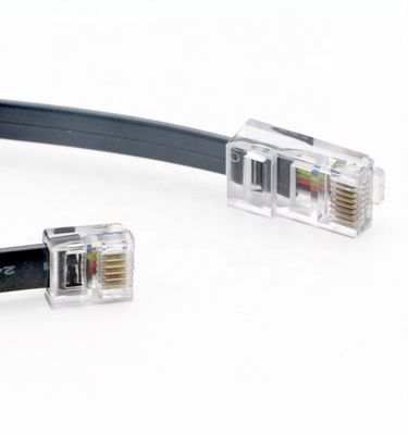 Conexão PIN personalizada RJ45 8P8C para RJ11 6P4C Telefone ADSL Modem Wan Cable