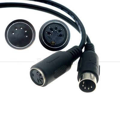 Personalização 1M 3M 5M Homem para Mulher MIDI 5 PIN DIN cabo de extensão