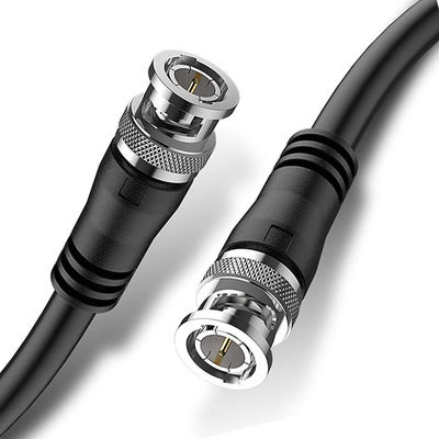SDI Assembly Security CCTV Camera Coaxial Video Power BNC Jack Conector masculino para o cabo BNC