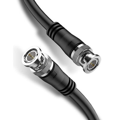 SDI HD Assembleia de Segurança Câmera de vigilância de vídeo coaxial Potência de vídeo BNC Jack Conector macho Cable de extensão BNC