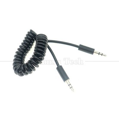 Cabo de extensão de áudio de 3,5 mm Jack Aux