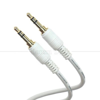 Cabos de extensão de áudio de 3,5 mm TRS 3 Polos