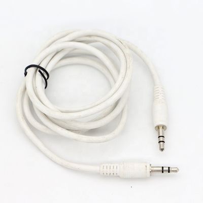Fabricação personalizada de macho para macho 3.5 mm TRS Audio Jack Stereo Cable para alto-falante