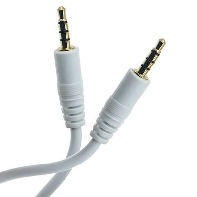 3.5mm Homem para Homem Mulher Stereo Aux Mono Jack 3 Pólos TRS 4 Pólos TRRS Microfone Patch Audio Extension Cable