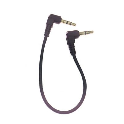 0.2M 1M 2M 3M 10M Ângulo de 90 graus macho a macho 3 polos TRS Jack de áudio estéreo cabo de extensão para fones de ouvido alto-falante de carro