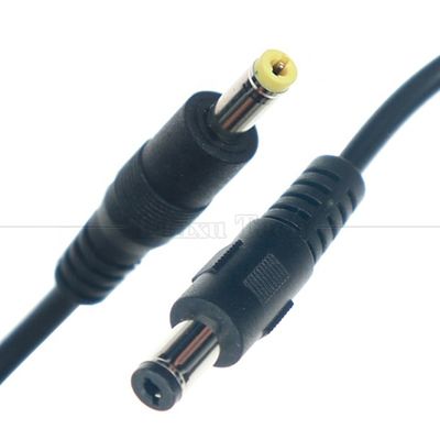 Customizado 18 20 22 24 26 28 AWG 1m 2m 3m 5m 10m Dc 5,5 X 2,5 mm a 4,0 X 1,7 mm Cabo para Câmera de Segurança