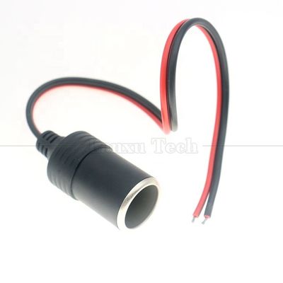 12V 24V 10A 18AWG DC Cigarette Car Lighter Female Socket Plug Adaptador de energia cabo de extensão