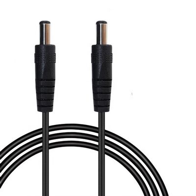 OEM 1M 3M 12V 5V macho para macho 2 núcleos 5.5X2.5mm 5.5X2.1mm 1.35x3.5mm cabo de alimentação DC