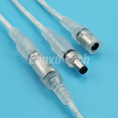 Cable de extensão de energia Jack de barril DC.5x2.1mm para lâmpada LED