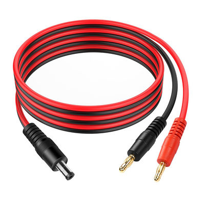 12v DC 5.5mm X 2.1mm macho para 4mm Plug Banana Cable