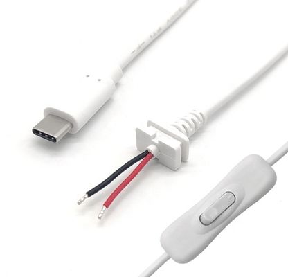 Cable de comutação USB tipo C para luz de lâmpada led