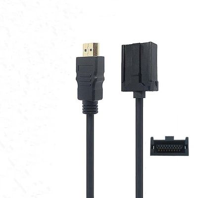 HD-MI macho para HD-MI E TIPO Fêmea cabo de extensão à prova d'água com painel de montagem para carro caminhão barco computador de motocicleta
