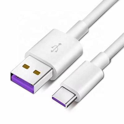 Cable de carregamento de dados de alta qualidade 1M 2M 5A de carregamento rápido USB para tipo C para telefone Android Huawei