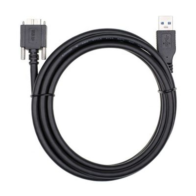 Alta velocidade 5Gbps Montagem de painel de parafuso Micro B USB 3.0 cabo de extensão