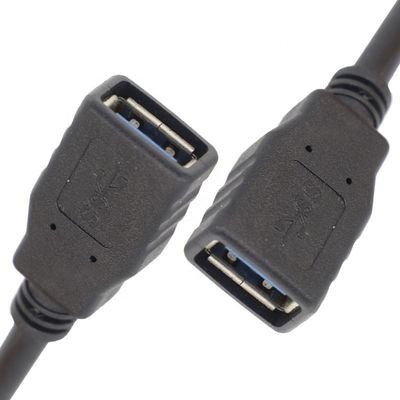 Cable de carregador de dados de extensão USB 3.0 A Feminino para USB 3.0 A Feminino