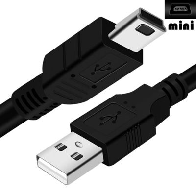Custom Shied Mini B 5 PIN USB 2.0 Carregador Cable de dados Para câmera do controlador PS3