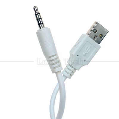 Sincronização de carregamento de dados USB de macho para Aux 4 polos 3.5mm áudio DC Jack Adaptador cabo de carregador para fones de ouvido de alto-falante