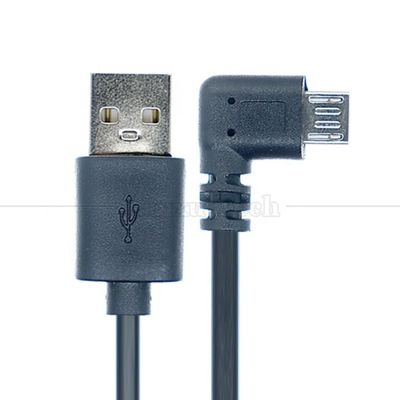 1M 2M 3M 1A 2A 3A Carregamento de dados 90 graus ângulo reto USB Micro extensão cabo para telefone tablet