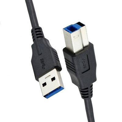 Cable de impressora USB 3.0 de alta velocidade de dados 5Gbps Tipo A macho a B macho para Epson HP
